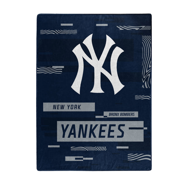 Manta de los Yankees de Nueva York 60x80 Diseño digitalizado de Raschel