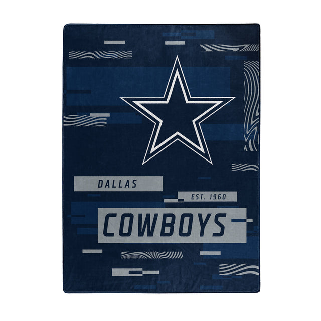 Dallas Cowboys Blanket 60x80 Raschel Digitize Design