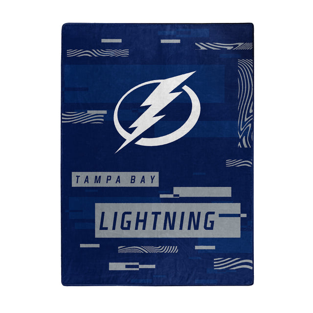 Manta Tampa Bay Lightning 60x80 Diseño digitalizado Raschel