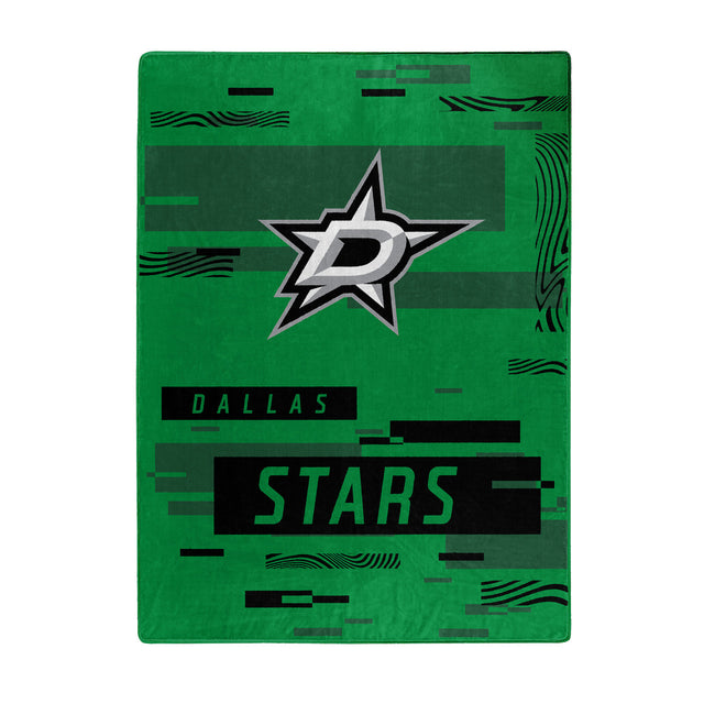 Manta Dallas Stars 60x80 Diseño digitalizado Raschel