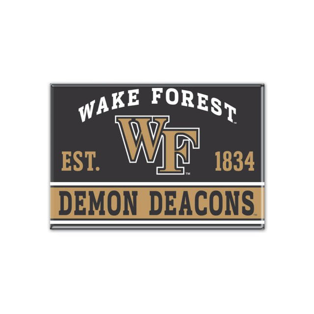 Wake Forest Demon Deacons Metal Magnet 2.5" x 3.5"