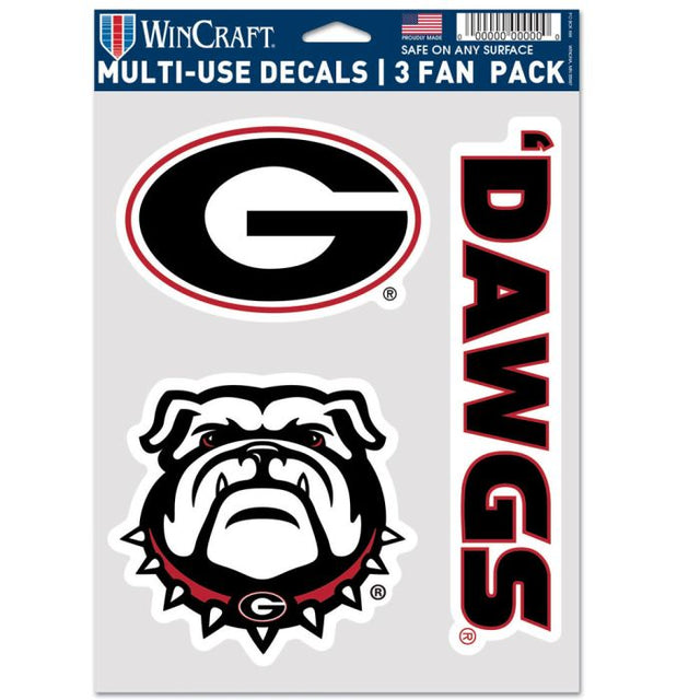 Georgia Bulldogs Multi Use 3 Fan Pack