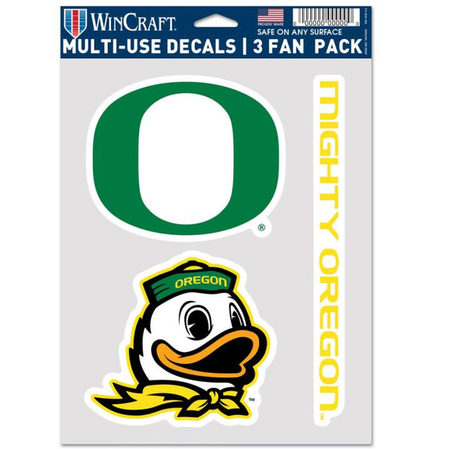 Oregon Ducks Multi Use 3 Fan Pack