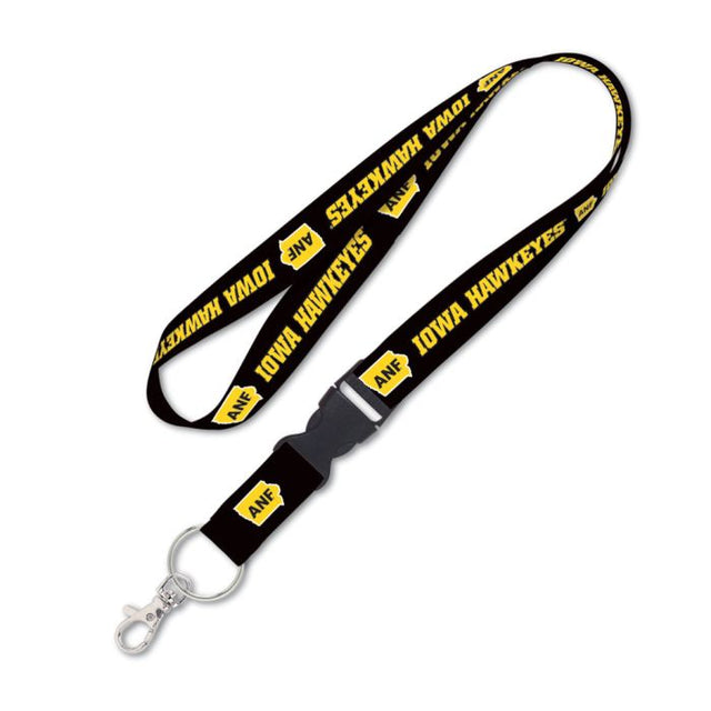 Iowa Hawkeyes America Needs Farmers Lanyard w/detachable buckle 1"