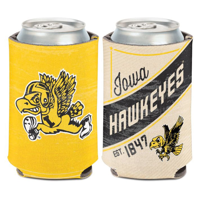 Iowa Hawkeyes / Vintage Collegiate VINTAGE Can Cooler 12 oz.