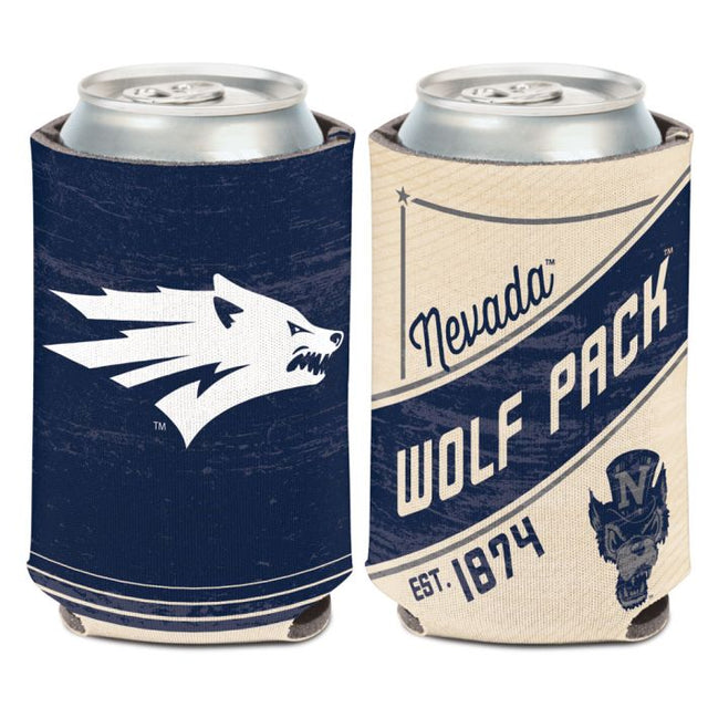 Nevada Wolf Pack / Vintage Collegiate Enfriador de latas VINTAGE de 12 oz.