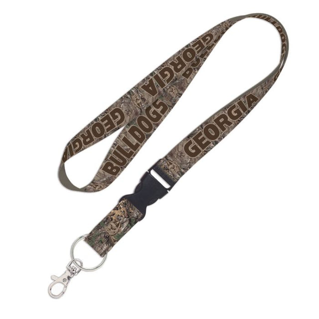 Cordón de camuflaje con hebilla desmontable de 1" de Georgia Bulldogs