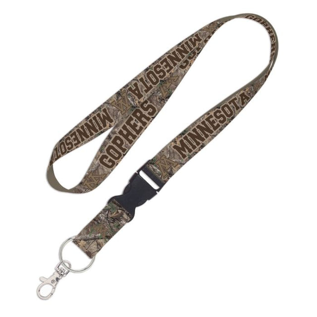 Minnesota Golden Gophers / Camo Lanyard w/detachable buckle 1"