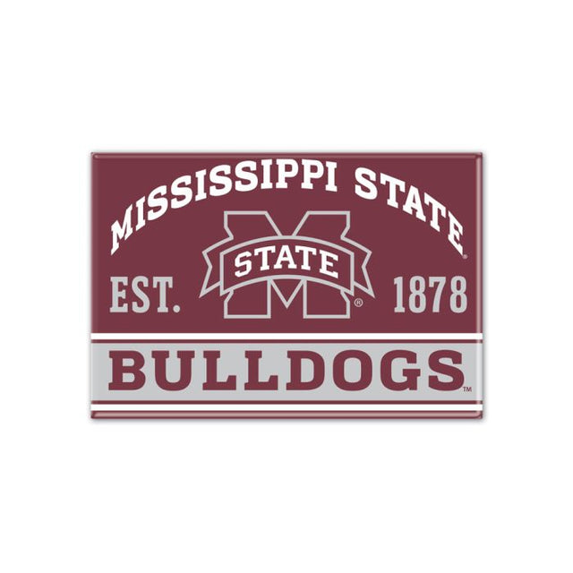 Mississippi State Bulldogs Metal Magnet 2.5" x 3.5"