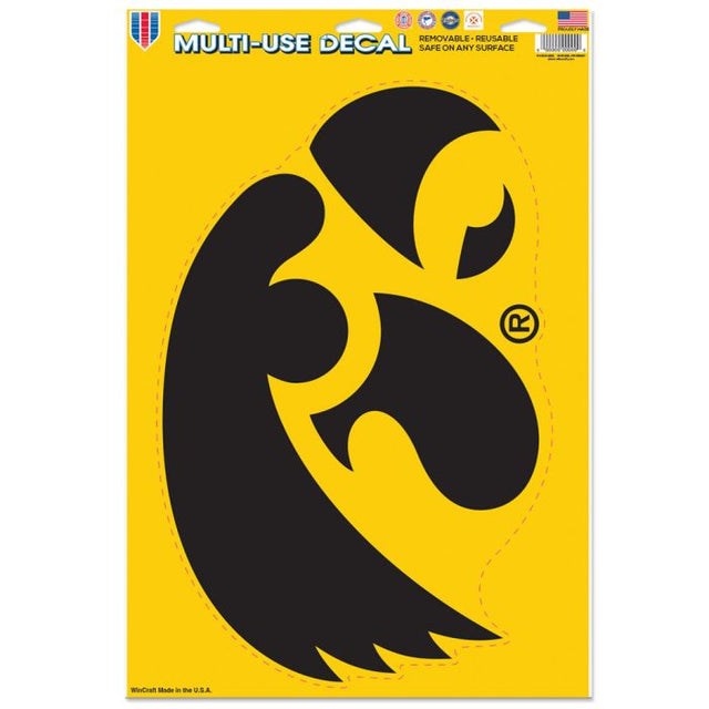 Iowa Hawkeyes Multi Use Decal 11" x 17"