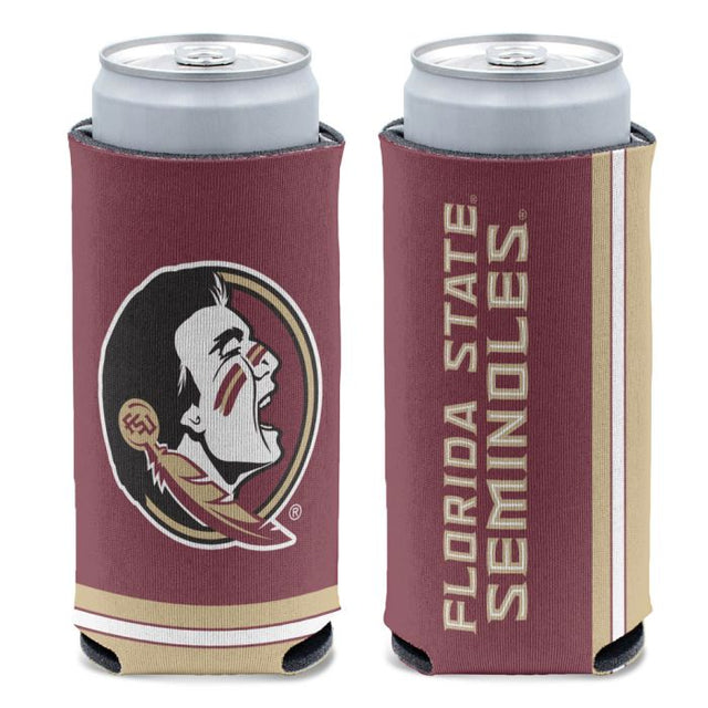 Enfriador de lata delgado de 12 oz de los Florida State Seminoles