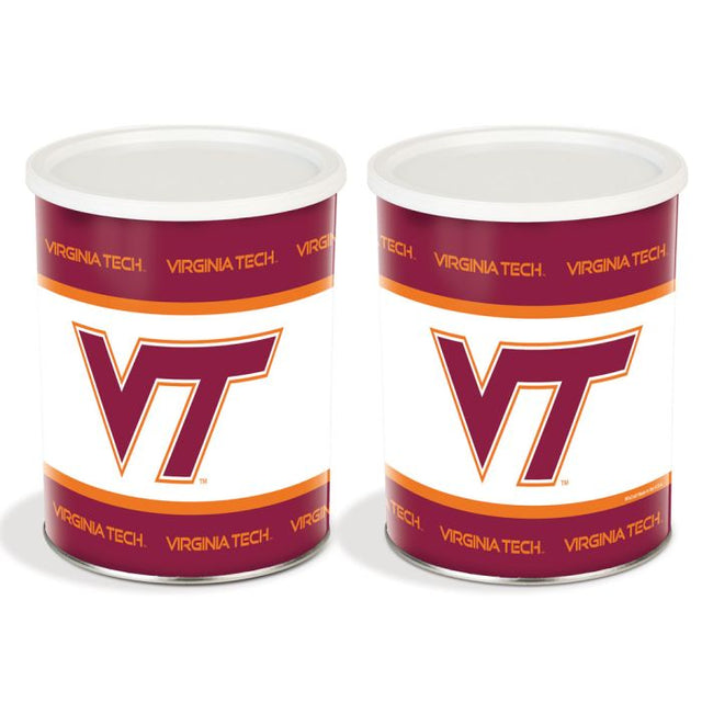 Lata de regalo de Virginia Tech Hokies de 1 galón