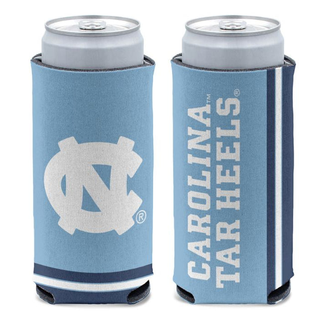 Enfriador de latas delgado de 12 oz de North Carolina Tar Heels