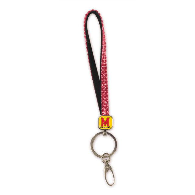 Maryland Terrapins Crystal Bling Key Strap