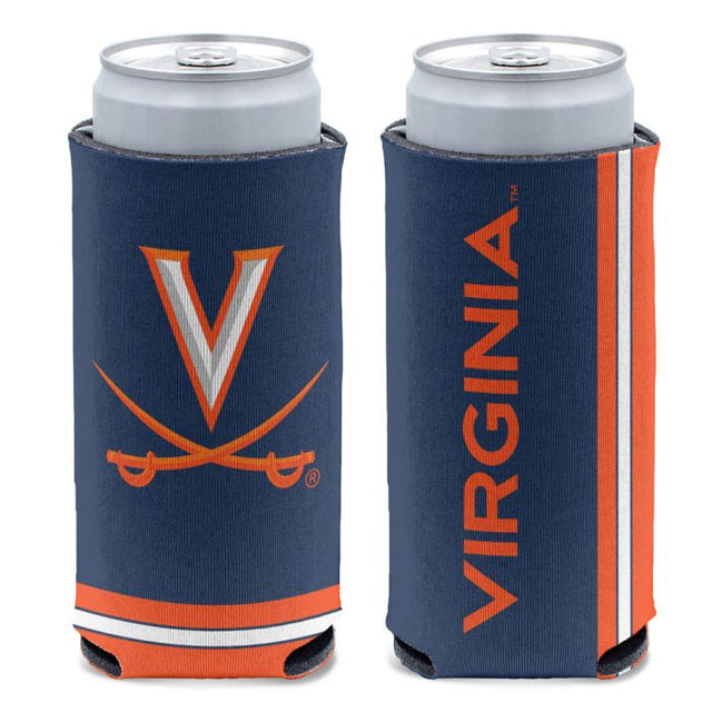 Enfriador de latas delgado de 12 oz PRIMARY de Virginia Cavaliers