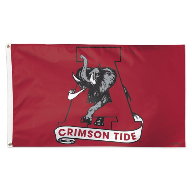 Bandera de Alabama Crimson Tide/College Vault - Deluxe 3' X 5'