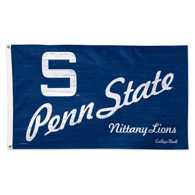 Bandera de lujo de 3' x 5' de los Penn State Nittany Lions/College Vault