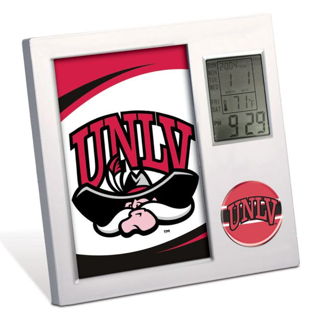 Reloj de escritorio de los Rebeldes de la UNLV