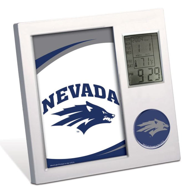 Nevada Wolf Pack Desk Clock