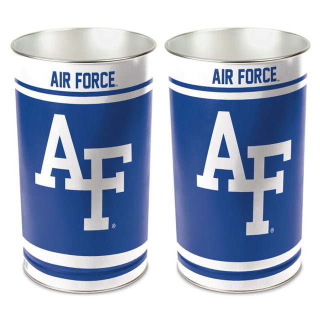 Air Force Falcons Wastebasket - tapered 15"H