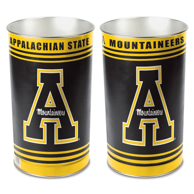 Appalachian State Mountaineers Wastebasket - tapered 15"H