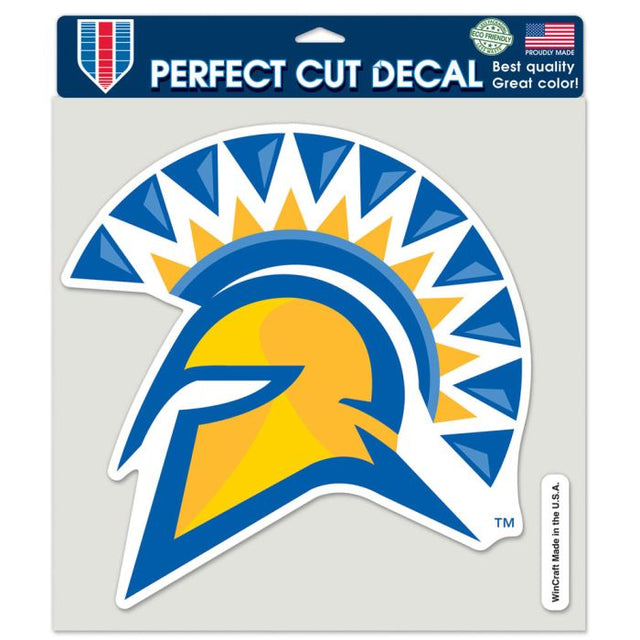 San Jose State Spartans Perfect Cut Color Decal 8" x 8"