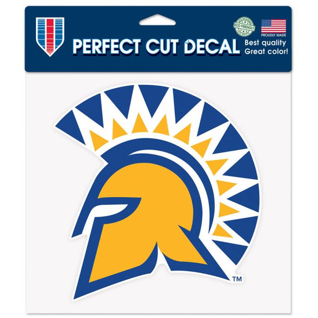 San Jose State Spartans Perfect Cut Color Decal 8" x 8"