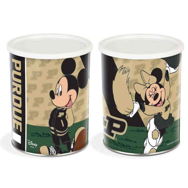 Lata de regalo de fútbol de Purdue Boilermakers/Disney de 1 galón