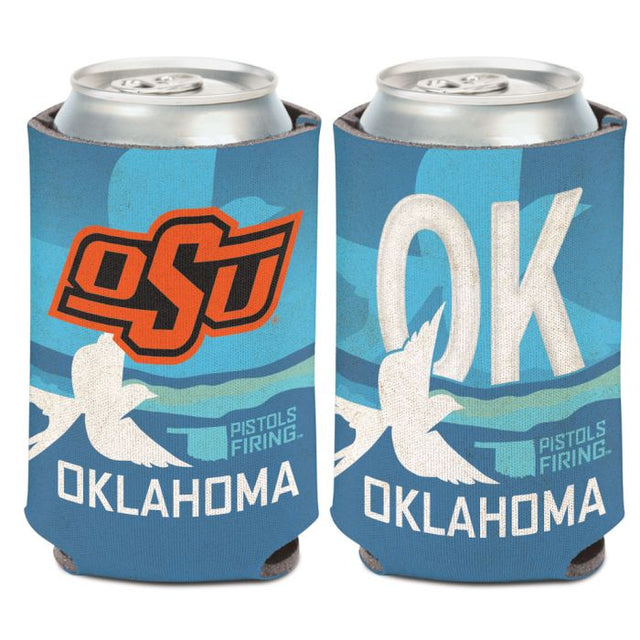 Oklahoma State Cowboys LICENSE PLATE Can Cooler 12 oz.