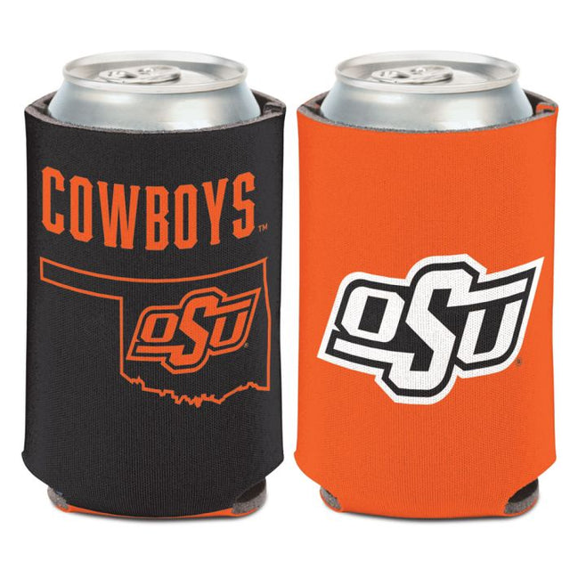 Oklahoma State Cowboys STATE SHAPE Can Cooler 12 oz.