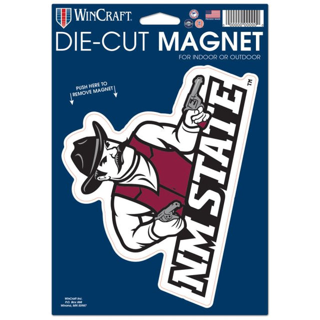 New Mexico State Aggies Die Cut Logo Magnet 6.25" x 9"