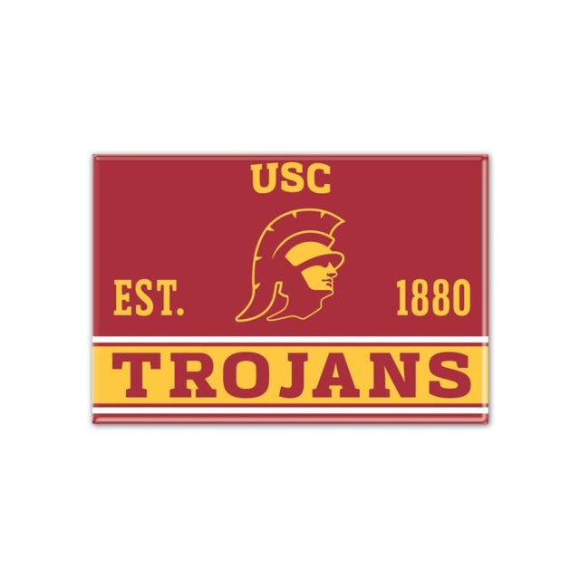 USC Trojans Metal Magnet 2.5" x 3.5"