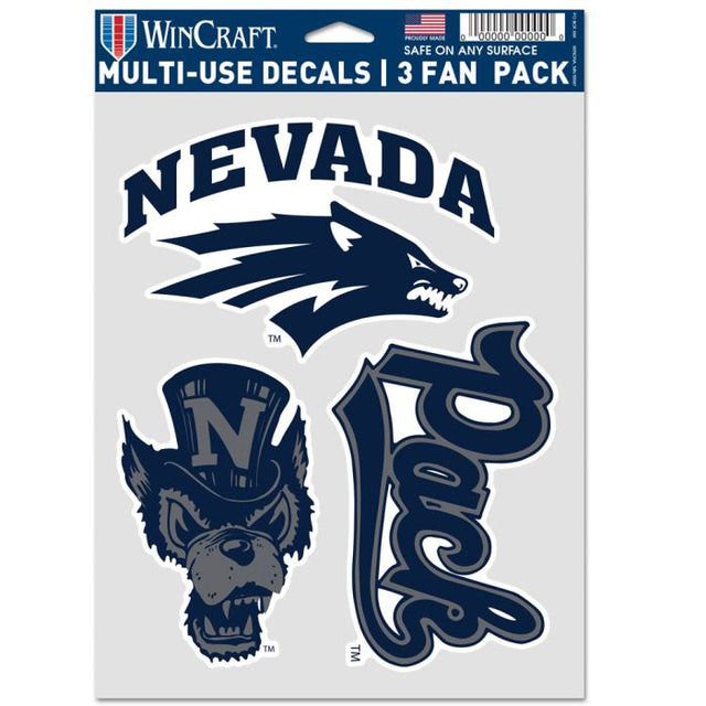 Paquete multiusos para 3 fanáticos de Nevada Wolf Pack