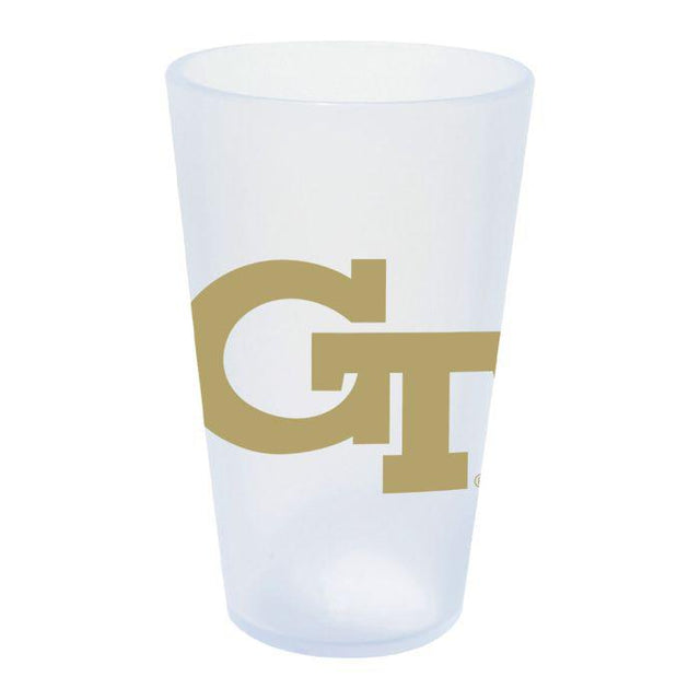 Georgia Tech Yellow Jackets ICICLE 16 oz Silicone Pint Glass