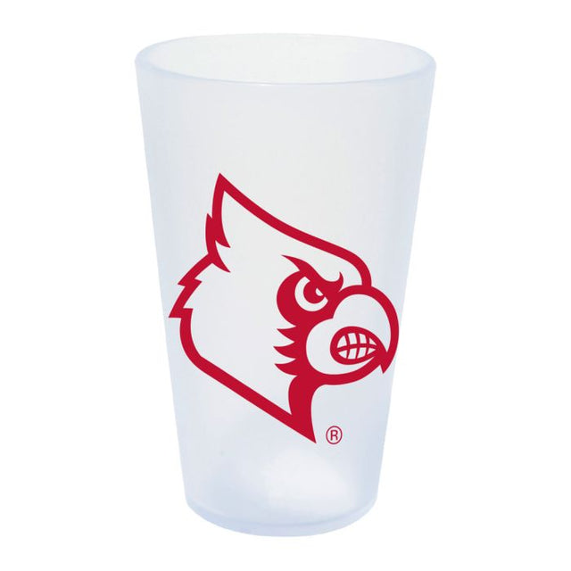 Louisville Cardinals ICICLE 16 oz Silicone Pint Glass