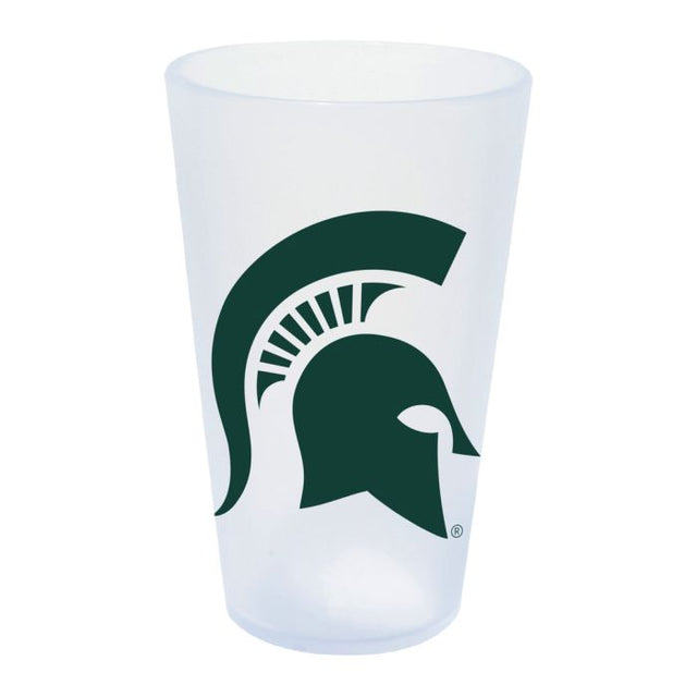 Michigan State Spartans ICICLE 16 oz Silicone Pint Glass