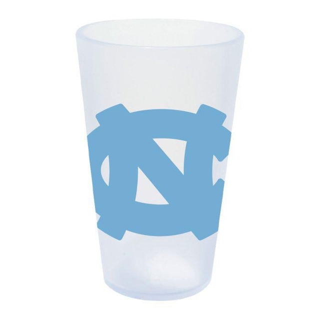 Vaso de pinta de silicona ICICLE de 16 oz de North Carolina Tar Heels