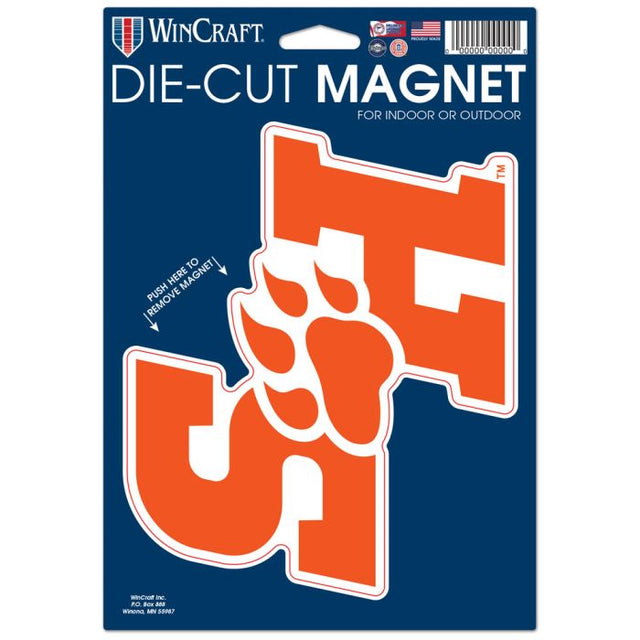 Sam Houston State Bearkats Die Cut Logo Magnet 6.25" x 9"