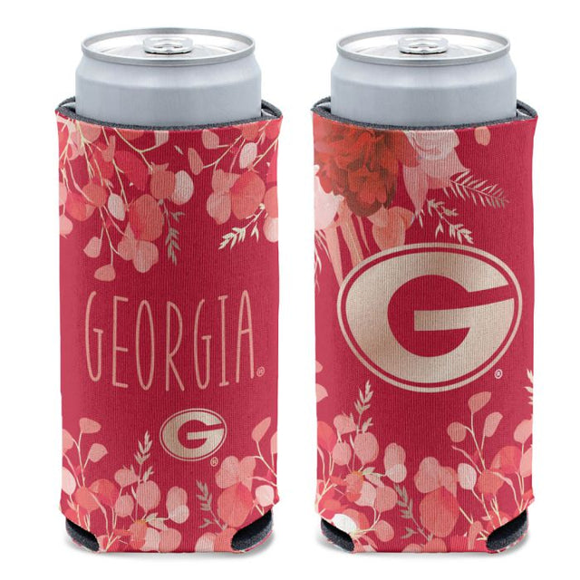 Georgia Bulldogs EUCALYPTUS 12 oz Slim Can Cooler