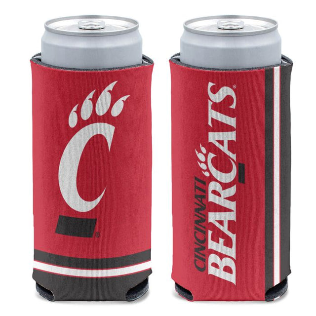 Enfriador de latas delgado de 12 oz de Cincinnati Bearcats