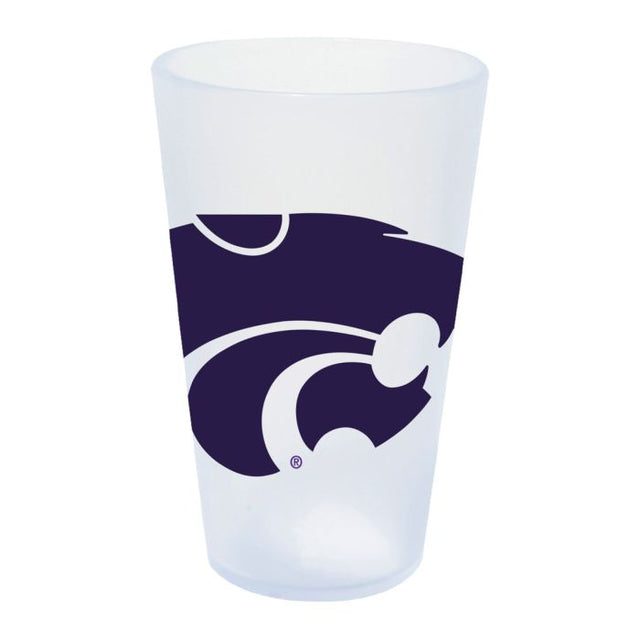 Vaso de pinta de silicona ICICLE de 16 oz de Kansas State Wildcats