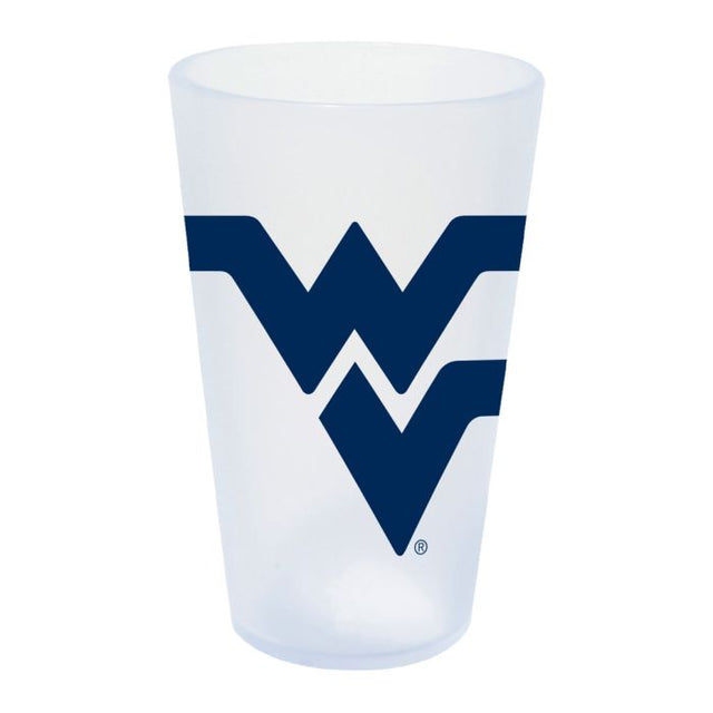 West Virginia Mountaineers ICICLE 16 oz Silicone Pint Glass