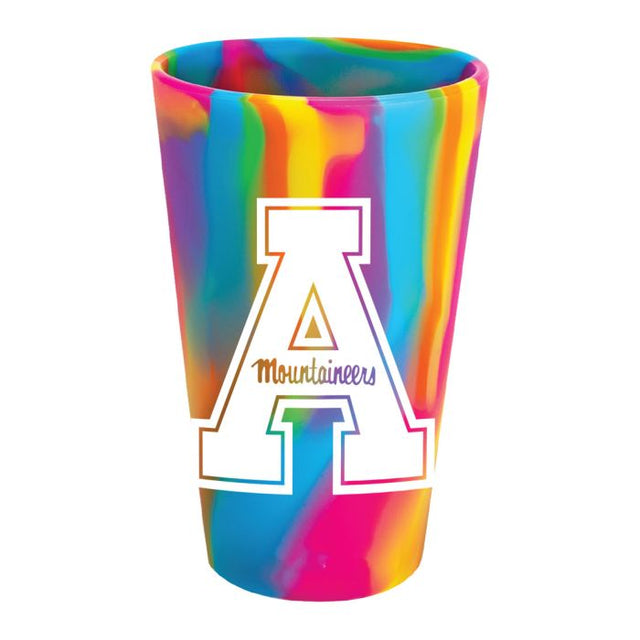 Appalachian State Mountaineers HIPPIE HOPS 16 oz Silicone Pint Glass