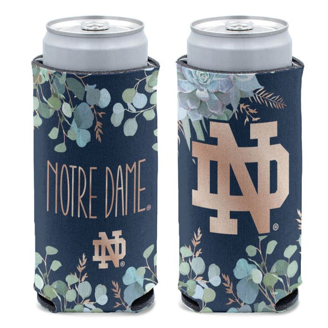 Notre Dame Fighting Irish EUCALYPTUS 12 oz Slim Can Cooler