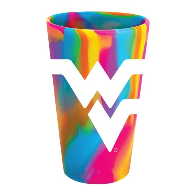 West Virginia Mountaineers HIPPIE HOPS 16 oz Silicone Pint Glass