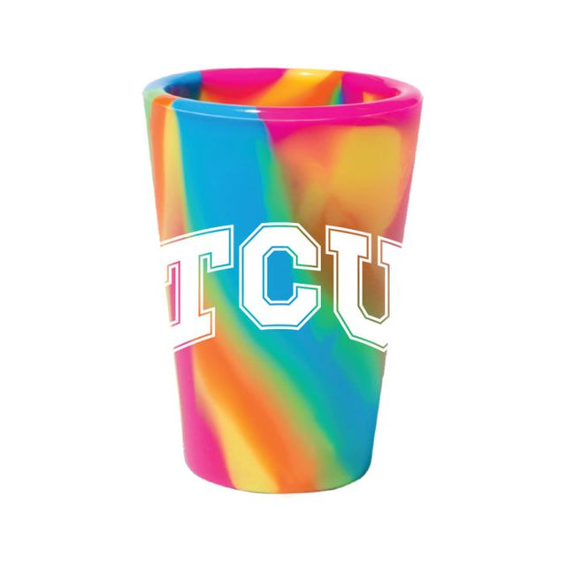 TCU Horned Frogs HIPPIE HOPS 1.5oz Silicone Shot Glass