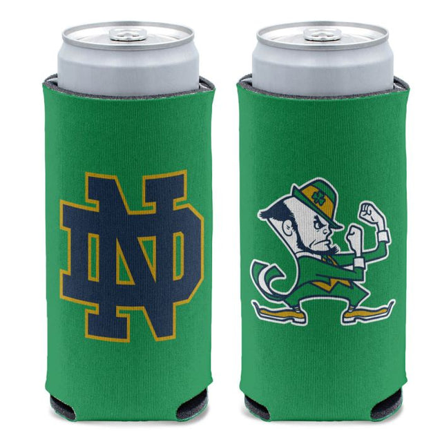 Notre Dame Fighting Irish LEPRECHAUN 12 oz Slim Can Cooler