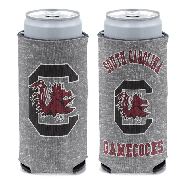 South Carolina Gamecocks HEATHER 12 oz Slim Can Cooler