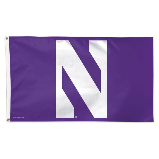 Bandera de los Northwestern Wildcats: Deluxe, 3' x 5'