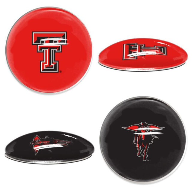 Paquete de 2 camisetas deportivas Texas Tech Red Raiders Dotts